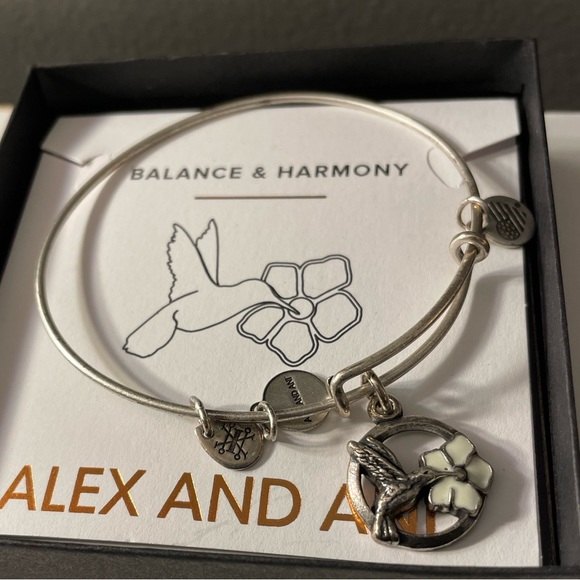 Alex and Ani “Hummingbird” bracelet - Picture 2 of 2